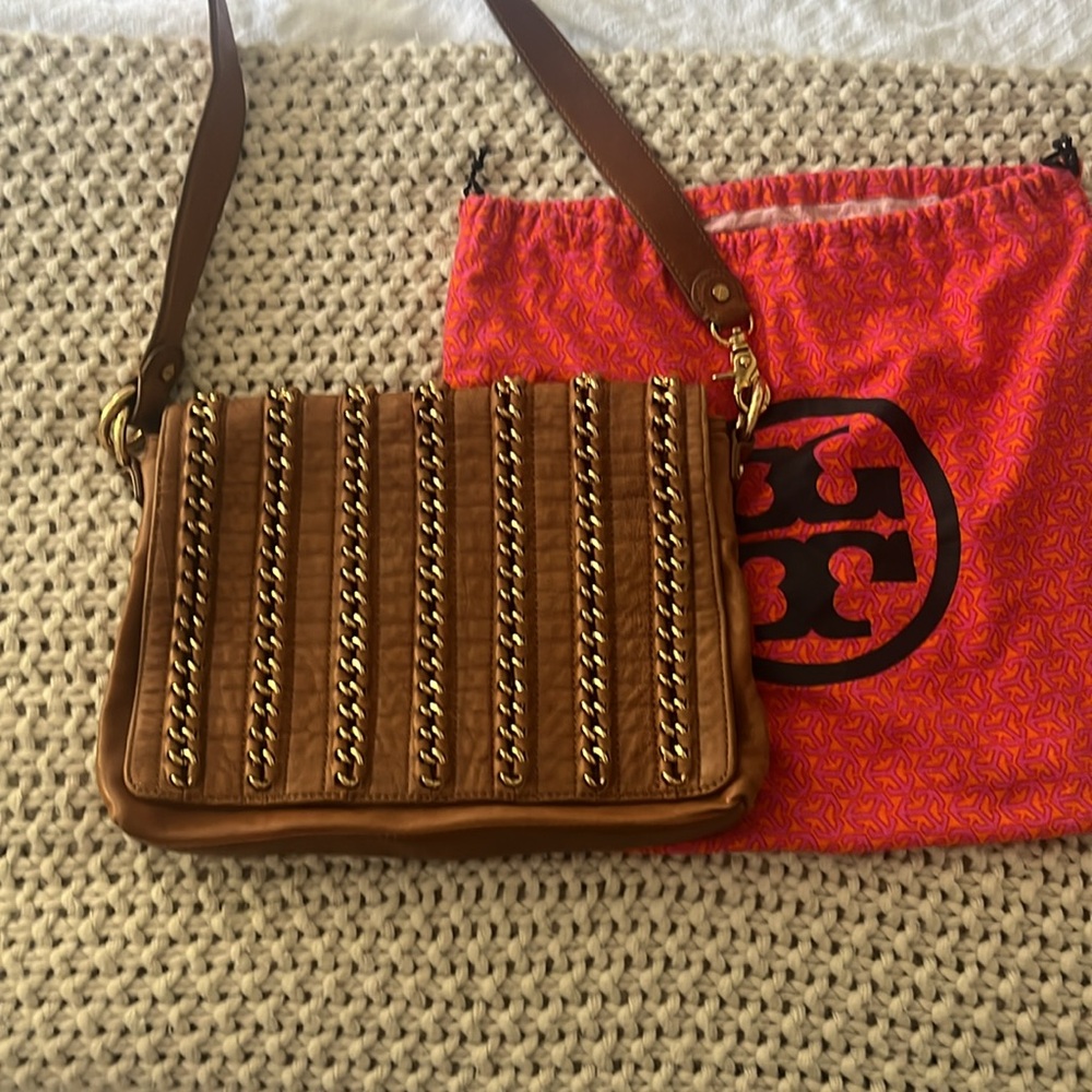 Tory Burch Brown Crossbody Bag
